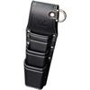 Fujiya Holder Black Gold LIGHT PU LEATHER SERIES 3-tier AH-63BG