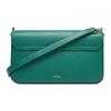 Furla Textured Leather Crossbody Bags Small Women's Jadeite Color WB01826-ARE000-JD000