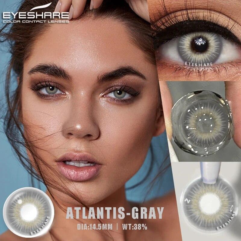 AMARA Fashion Colored Contact Lenses Natural Look Green Eye Lenses Gray Contact Gray Lenses Fast Delivery Blue Eye Lens