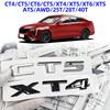 ABS Буквы CT4 CT5 CT6 CTS XT4 XT5 XT6 XTS ATS AWD 25T 28T 40T Наклейка Автомобиль Задний Багажник Хвост Багажника Шильдик Логотип Для