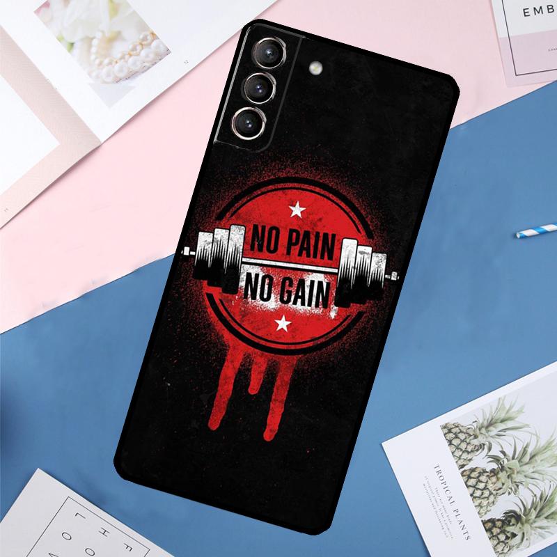 Фитнес-кейс для бодибилдинга и тренажерного зала для Samsung Galaxy S25 Ultra S24 S23 S22 S21 Ultra S9 S10 Plus S23 FE S25 FE Задняя крышка
