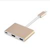 Хаб USB-C на HDMI/USB 3.0 с поддержкой PD: 4K Док-станция и блок питания