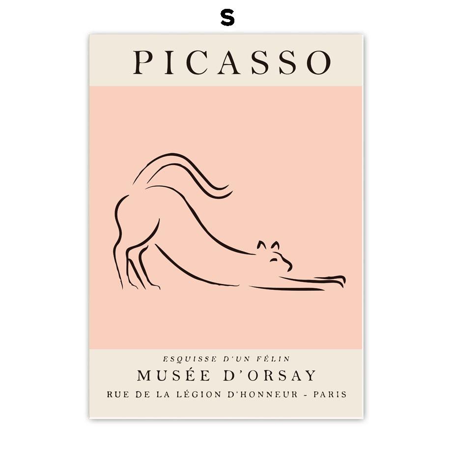 Matisse Andy Warhol Butterfly Botanical Canvas Painting Blue Bauhaus Wall Art Posters And Prints For Living Room Decor Pictures