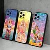 Чехол для телефона Zara Mid-night Sun L-Larsson для iPhone 17, 16, 15, 14, 13, 12 Plus, Max Мягкий силиконовый черный чехол