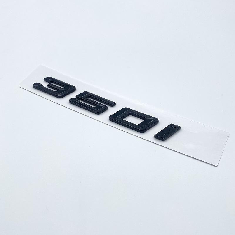 Новые цифры и буквы шрифта 316i 318i 320i 325i 328i 330i 340i GT ABS эмблема для BMW 3 серии E90 E46 F30 логотип багажника автомобиля