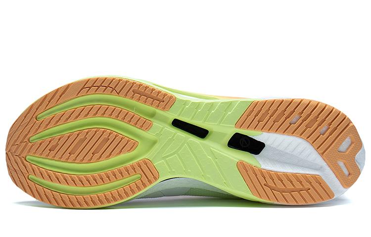 Women's Sneakers Li-Ning Furious Rider 7.0 Running Shoes Women's Low-top Standard White/Fluorescent Ice Yellow