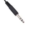 6.35mm TRS Stereo Male to 3.5mm Male Plug Aux Cable Cord 1.8m 1/4" to 1/8" Connection Cord for Power Amplifier Equalizer