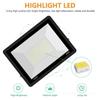 Floodlight 220v White Led Pir Motion Sensor 10w / 20w / 30w / 50w / 100w Durable For Outdoors Wall Hot Garden Spotlight 2024
