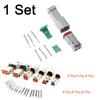 Electrical Cable Male and Female Seal Kits Wiring Waterproof Connector DT06/04 Socket Plug