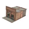 Модель города в масштабе 1/72, 3D деревянная головоломка, Легкая сборка, Архитектурная модель для использования на песочнице.