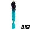 MISS WIG Synthetic Long Braid Ponytail Extension Straight Sleek Wrap Around Colorful Braid Hair Extensions Ponytail Natural Soft For Women Wear