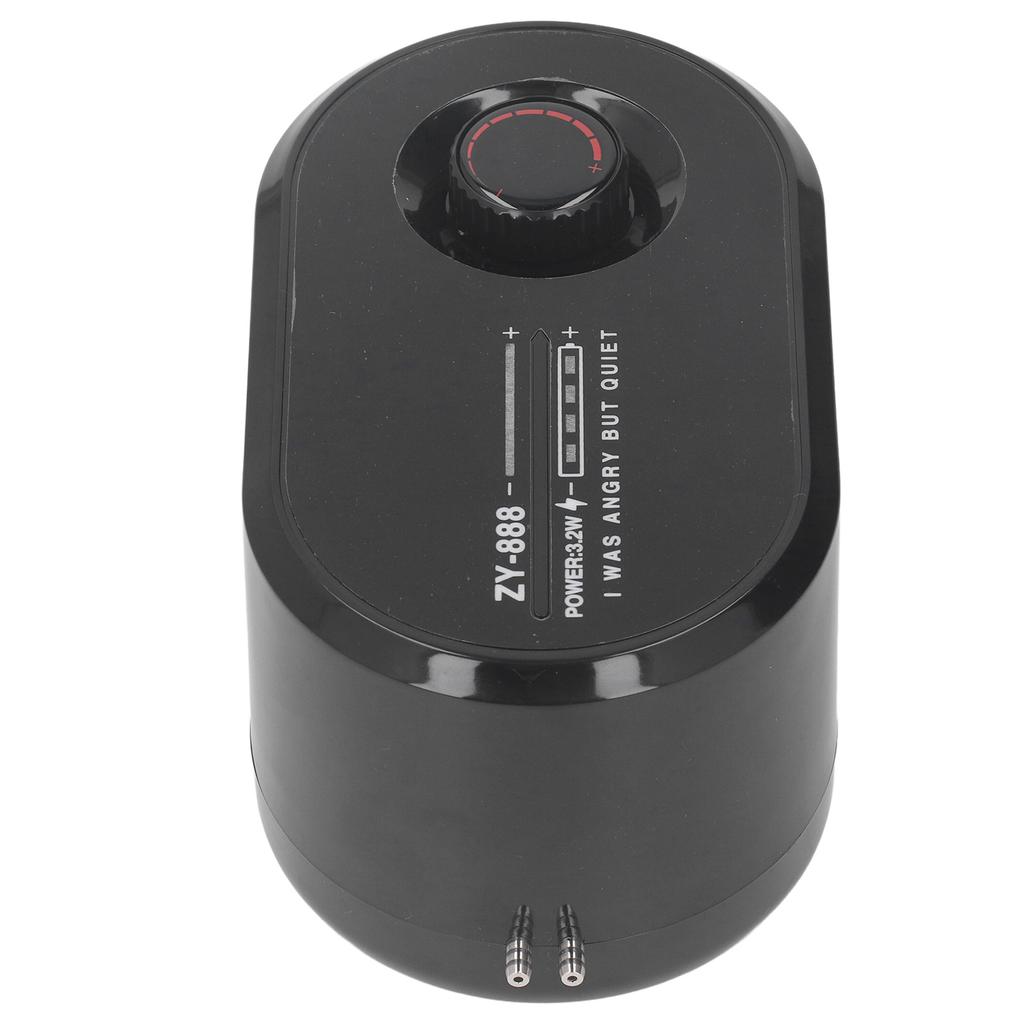 Кислородный воздушный насос для аквариума, двухслойная звукоизоляция, автомобильный литиевый аккумулятор, тихий воздушный насос для аквариума