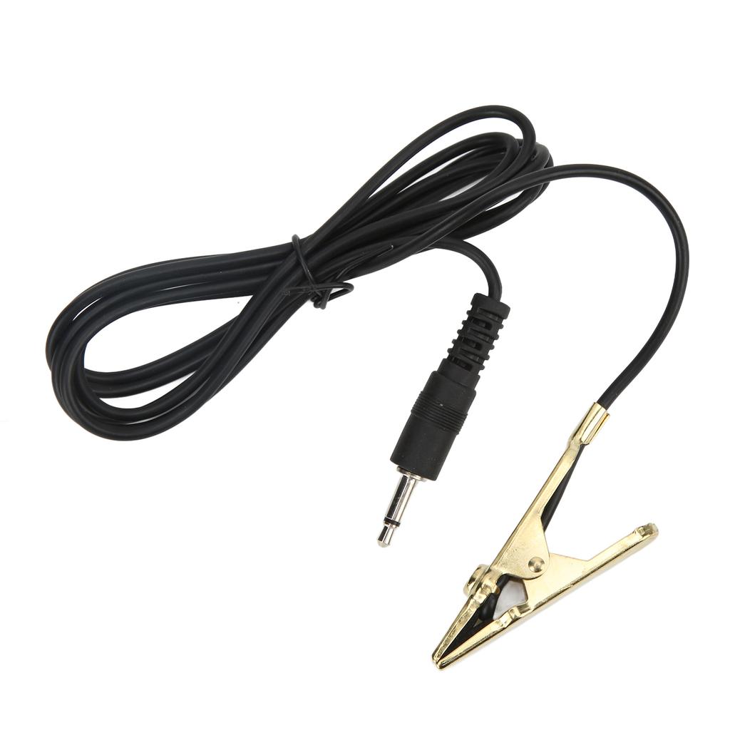Металлический зажим для звукоснимателя 3,5 мм Универсальный микрофонный зажим для инструмента со спонжевой накладкой для скрипки, гитары 1,5 м 4,9 фута