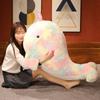 40/60 см Милые Разноцветные Плюшевые Игрушки Нарвал Начиненная Китовая Рыба-Единорог Кукла Мягкие Животные Подушка для Маленьких Девочек Детей Подарок на День Рождения