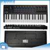 M-VAVE SMK-37 37-клавишный PRO MIDI-клавиатура-контроллер с 16 RGB-пэдами и 8 ручками, поддерживает беспроводное подключение к нескольким системам