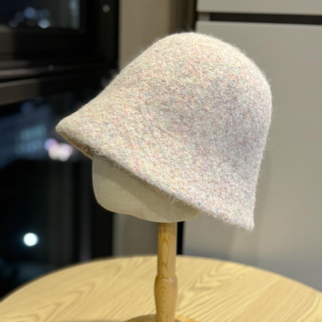 Женская мода Винтажные шляпы рыбака Универсальная кепка Весенняя фетровая шляпа 6 цветов Складная шляпа 2025 Новая Осень Зима Шерстяная шляпа-ведро