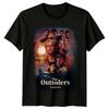 The Outsider "(1983) Movie Inspiration T-shirt Retro Suitable for Both Men and Women All Season Pure Cotton T-shirt Streetwear
