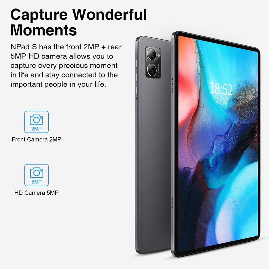 N-one Планшет Android 12 MT8183 Octa-Core 10 дюймов новейший планшетный компьютер поддержка 5G WiFi