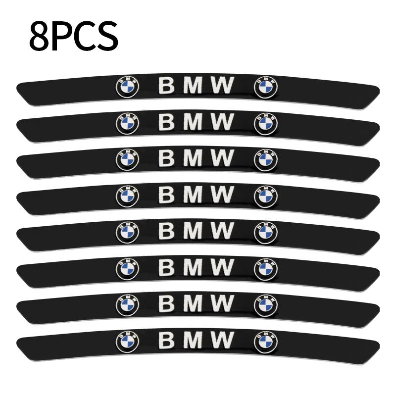 FA64Pcs Aluminum Car Styling Wheel Hub Badge Tire Rim Stickers For BMW M Emblem E46 E36 E34 F10 E90 F30 E60 F30 E53 E30 E92 E87