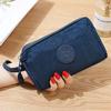 Vogue Three-Layer Coin Zipper Phone Bag 2019 New High Quality Hot Sale Solid Fashion Popular 1PC Card Short Wallet Key Purse Women Canvas