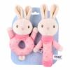 Shinse Plush Rattle Baby Toy Погремушка с кольцом-палочкой Милая игрушка из ткани для детей от 3 месяцев и старше Органический хлопок Популярный подарок для ребенка Развивающая игрушка для новорожденных детей