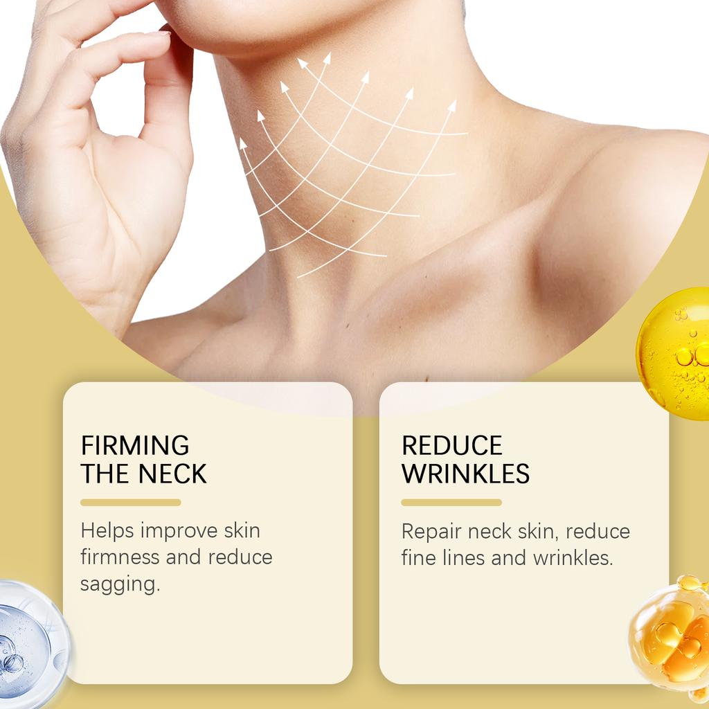 Укрепляющий крем для шеи, осветляющий мелкие морщины, укрепляющий крем для шеи, разглаживающий роликовый крем для шеи, 120 г