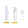 Wireless Handheld Electric Mixer: Small Baking, Cream Whisk, Milk Frother, Automatic Coffee Beater
