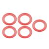 5PCS Red Color PET Double Sided Tape Strong Adhesive Removable Adhesive Tape  LCD Screen Repair
