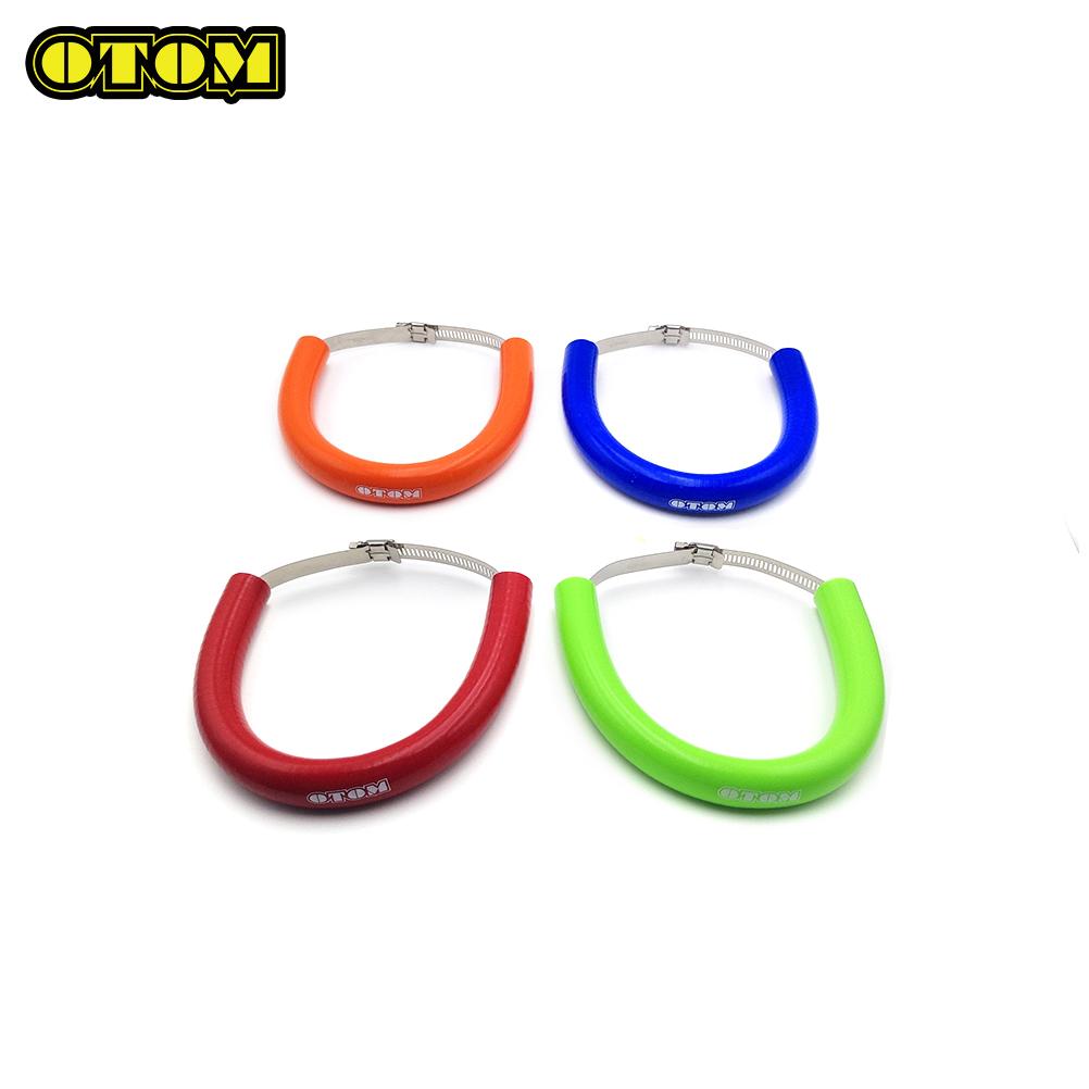 Motorcycle Universal Exhaust Pipe Protection Ring Silicone Guard For KTM HONDA YAMAHA KAWASAKI KAYO BSE ZONGSHEN GR KEWS BRZ