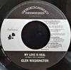 7inch Record GLEN WASHINGTON - My Love Is Real GR070112 Germaican Recor 2004 Germany Reggae, Ska & Dub Used