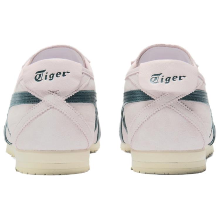 ONITSUKA TIGER MEXICO 66 Нескользящие Износостойкие Низкие Повседневные Кроссовки Унисекс Розовые Кеды 1183C517-700