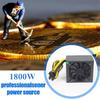 1800W ATX ETH Bitcoin Mining Power Supply For PC Mining Rig Support 6 Graphics Cards 6P Ports GPU 4U Single Power