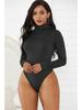 Women's Sexy Long Sleeve Turtleneck Slim Fit Jumpsuit - 12 Colors Winterwear