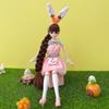 30 см Douluo Mainland Little Five Dance Rabbit Кукла Принцесса Костюмированная Кукла Подарок На День Рождения Девочка Игрушка