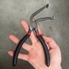 1/2/3Pcs Automotive Electrical Terminal Connector Separator Removal Tool 2-in-1 Straight Bent Head Electrical Disconnect Pliers with Non-Slip Grip