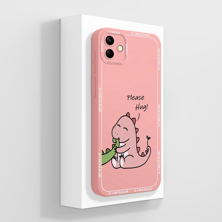 Для Samsung Galaxy A04 A04E M04 M 04 чехол для телефона Роскошный модный мягкий жидкий силикон квадратный протектор экрана сумка для телефона матовый для Samsung бампер