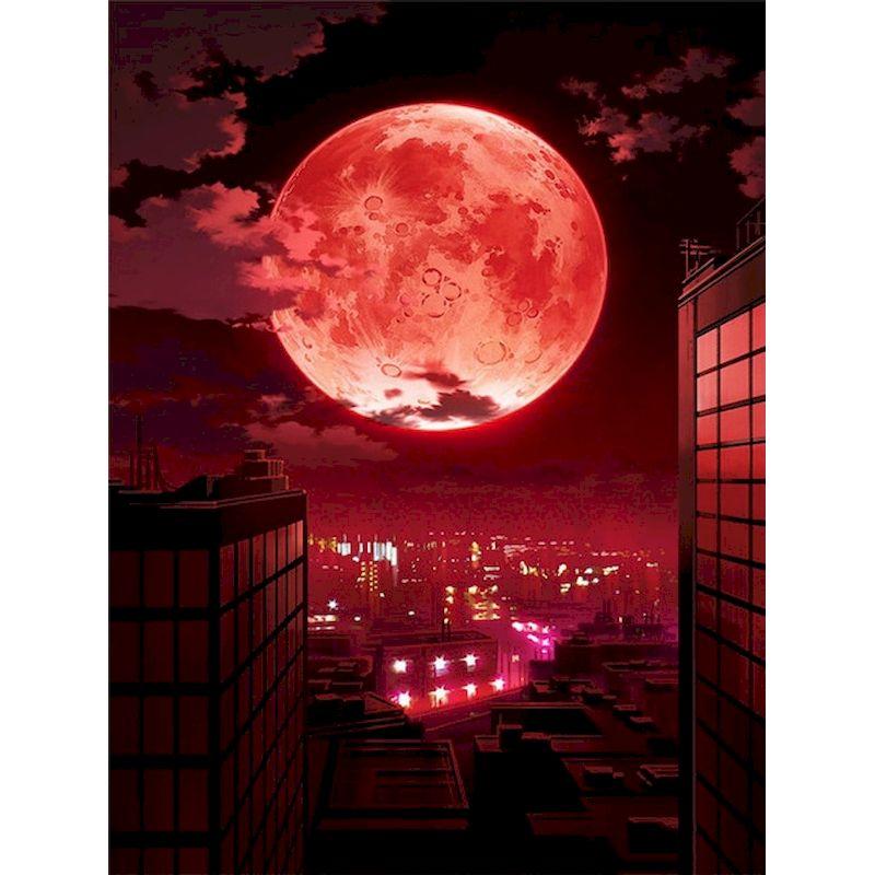 Алмазная мозаика Ночная Луна для вышивки крестом 5d алмазная живопись Пейзаж Картина Стразами Домашний Декор