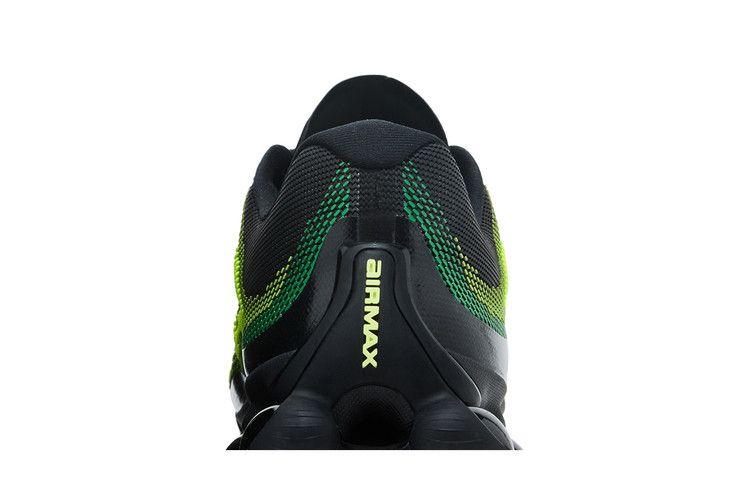 Мужские кроссовки Nike Air Liquid Max Черный Зеленое яблоко Черный/Хром/Зеленое яблоко/Вольт/Ярко-зеленый/Прозрачный