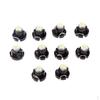 10x White 1SMD 5050 LED Car Light Bulbs Lights