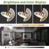 Nordic Lighting Ceiling Подвесной Светильник Вращающийся Мульти-Стиль Светодиодные Огни НЛО Домашнее Внутреннее Освещение Гостиная Искусство Декоративное