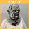 Zombie Horrific Mask Latex Headgear Halloween Party Stage Fashion Performance