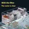 220V Wall-mounted New Top Filter Wall-mounted Waterfall Filter Roller Circulation Oxygenation Multi-layer Filter Small Fish Tank