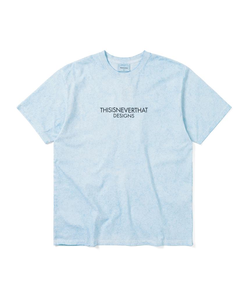 THISISNEVERTHAT Белая футболка с распыленным логотипом Fr