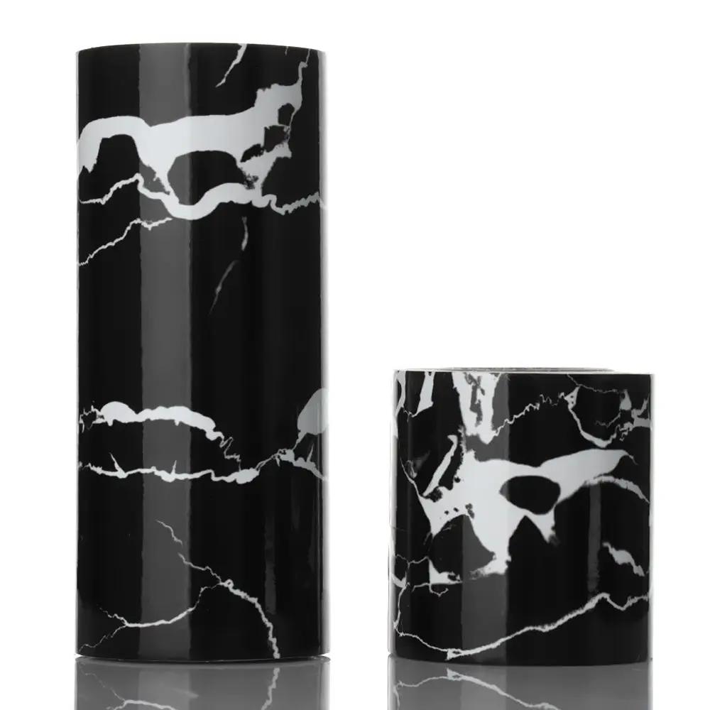 Living Room Self-adhesive Skirting Line Vinyl Decals Baseboard Wall Border Stickers Waist Line Wallpaper Marble