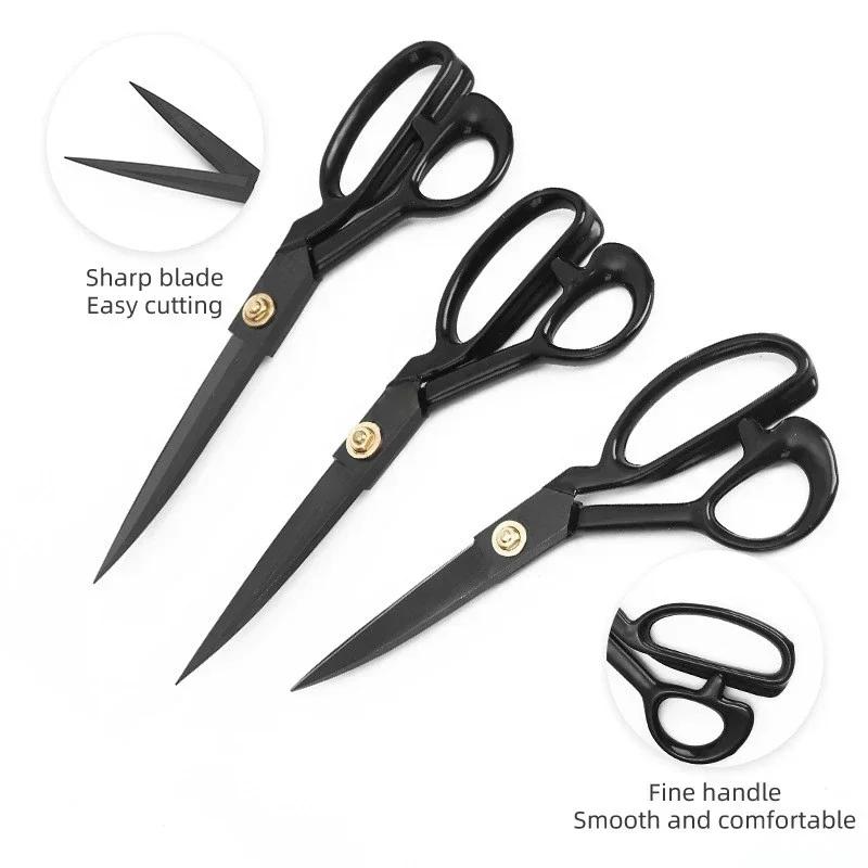 8/9 Inch Professional Tailor Scissors Scissor Vintage Stainless Steel Fabric Leather Cutter Scissors for DIY Sewing Accessory