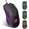 HXSJ X100 USB Wired Gaming Mouse 3600DPI Colorful Light Computer Laptop Mice