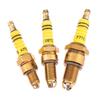 1Pcs Spark Plug 3 Triple Electrode A7Tc D8Tc For Gy6 Cg 50 70 110 125 150Cc Motorcycle Atv Scooter Dirt Bike Go Kart