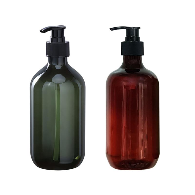 1PC/4PC 500ml Bathroom Soap Dispenser Travel Hand Pump Dispenser Bottle Hotel