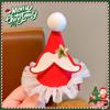 Elk Santa Claus Duckbill Clip Plush Ball Christmas Hat Hairpin Kawaii Christmas Hair Clip  Daily