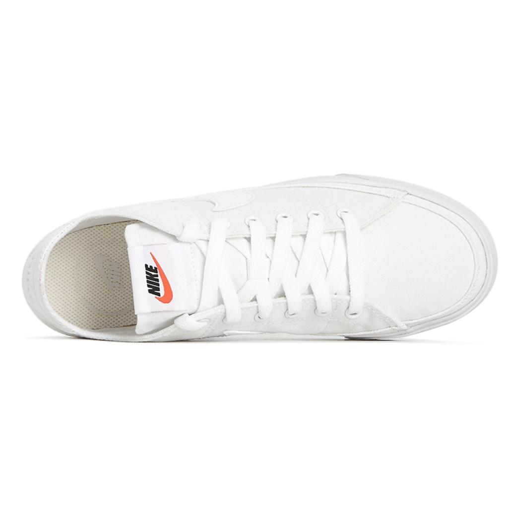 Nike Женские парусиновые кроссовки Court Legacy Triple White Summit-White CZ0294-100